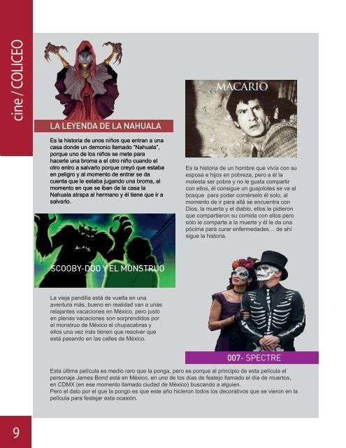 La revista Coliceo