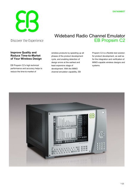 EB-Propsim-C2-Datasheet