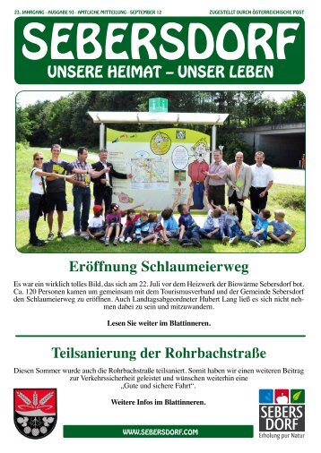 Gemeindezeitung September 2012 - Gemeinde und ...