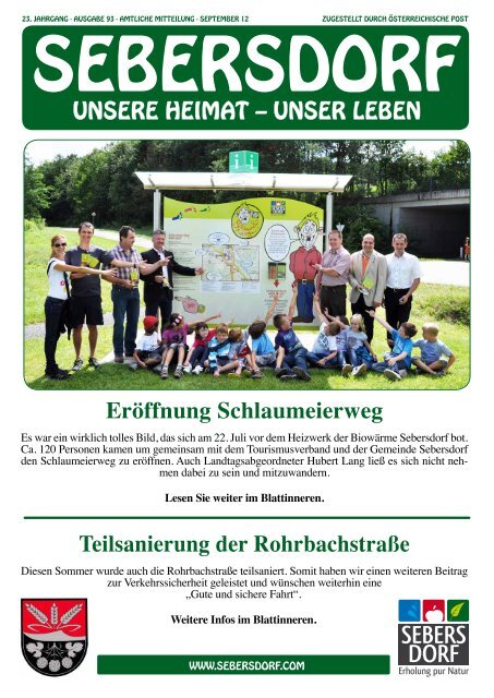 Gemeindezeitung September 2012 - Gemeinde und ...
