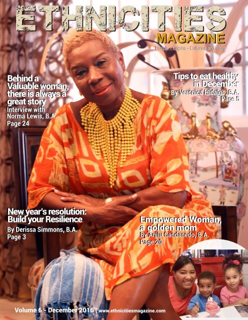 Volume 6 - December Ethnicities Magazine