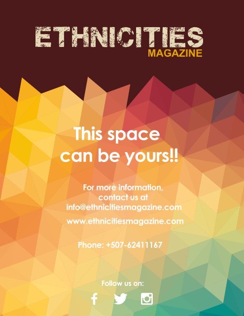 Volume 6 - December Ethnicities Magazine