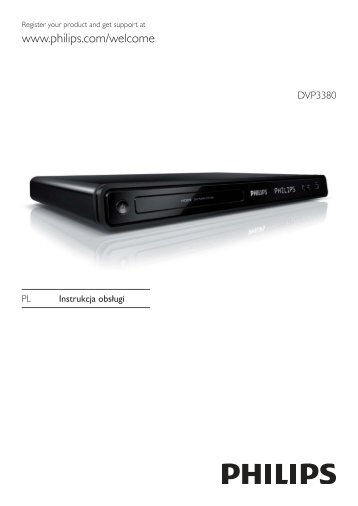Philips Lecteur de DVD avec HDMI et USB - Mode dâemploi - POL
