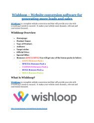 Wishloop review and MEGA $38,000 Bonus - 80% Discount