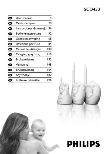 Philips Ãcoute-bÃ©bÃ© analogique - Mode dâemploi - DAN