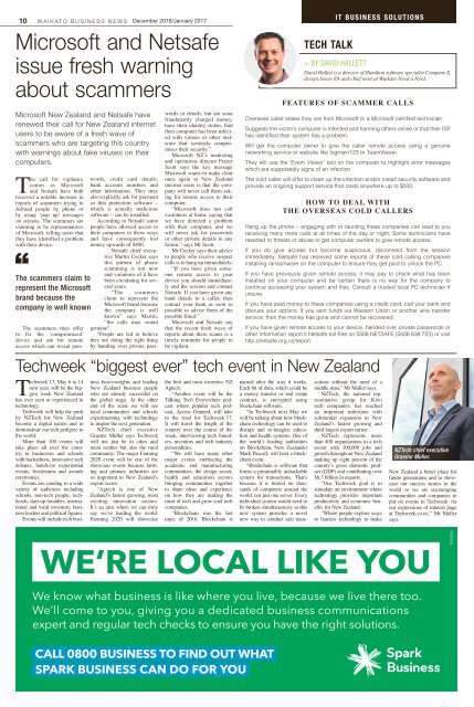 Waikato Business News December 2016/January 2017