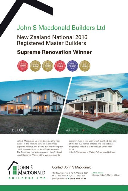 Waikato Business News December 2016/January 2017