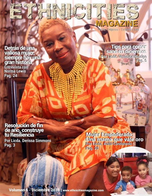 Volumen 6 - Diciembre - Ethnicities Magazine