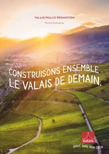 Construisons ensemble le Valais de demain - F