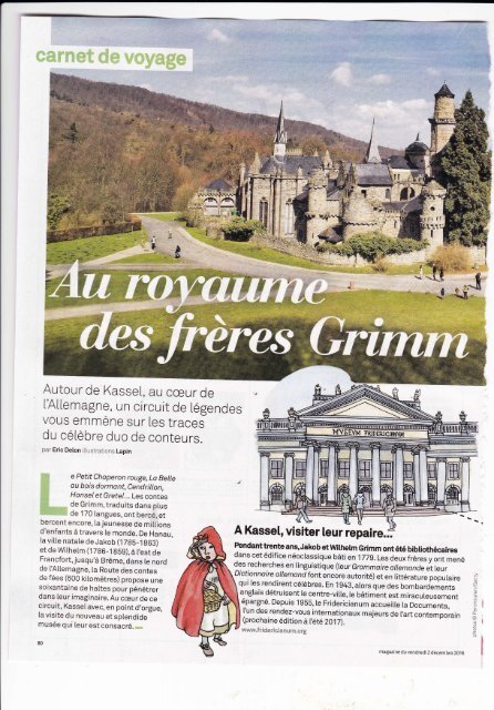 Kassel - Au royaume des frères Grimm