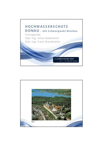 HOCHWASSERSCHUTZ DONAU - Wasser, Klimawandel ...