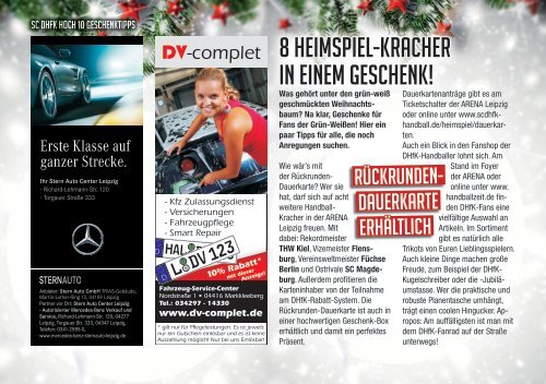 GRÜNWEISS – das Magazin der DHfK-Handballer – Heft 10 – Saison 2016/17