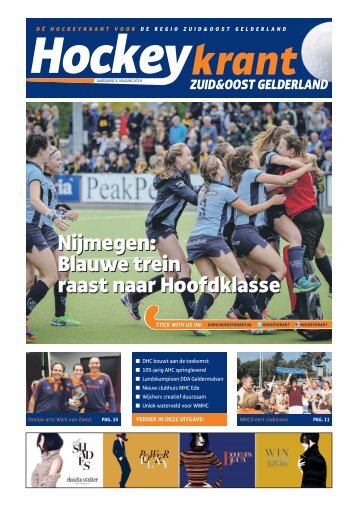 Hockeykrant Zuid&Oost Gelderland Najaar 2016