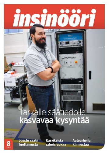 Tarkalle säätiedolle kasvavaa kysyntää