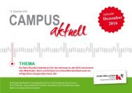 Campus-aktuell  Dezember 2016