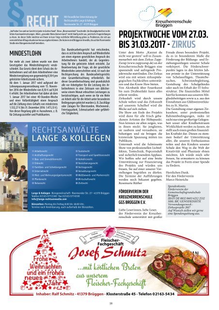 Stadtjournal Brüggen_Dez 2016