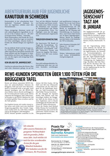 Stadtjournal Brüggen_Dez 2016