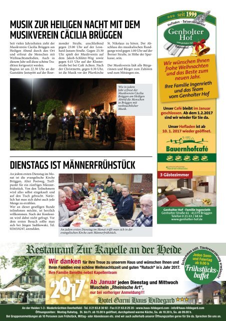 Stadtjournal Brüggen_Dez 2016