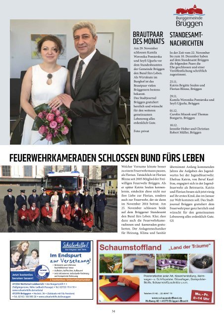 Stadtjournal Brüggen_Dez 2016