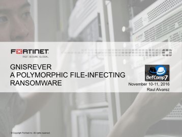 A POLYMORPHIC FILE-INFECTING RANSOMWARE