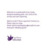 Eflorist Wedding Guide 2016