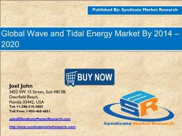 Wave and Tidal Energy Market