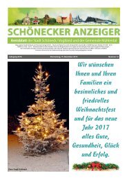 SCHÖNECKER ANZEIGER