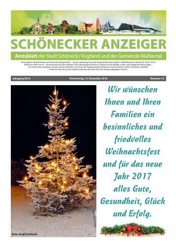 SCHÖNECKER ANZEIGER