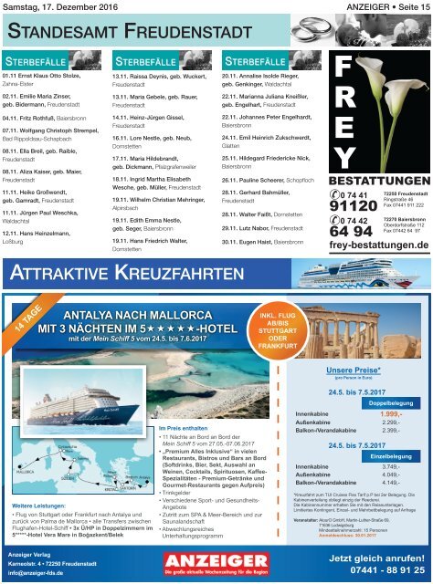 Anzeiger Ausgabe 50/16