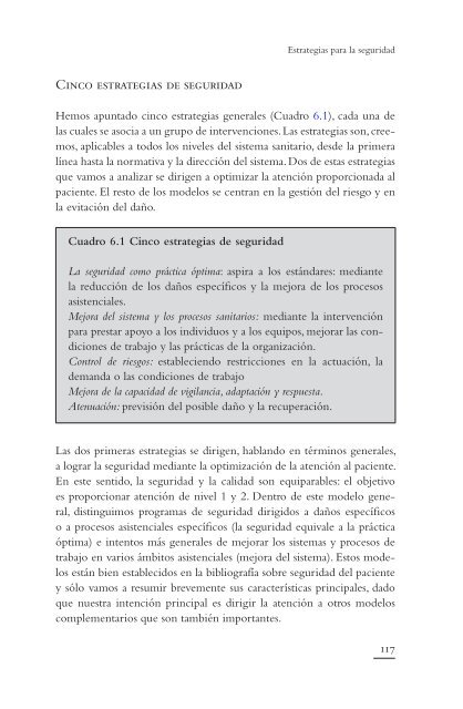 Seguridad del Paciente Charles Vincent y René Amalberti