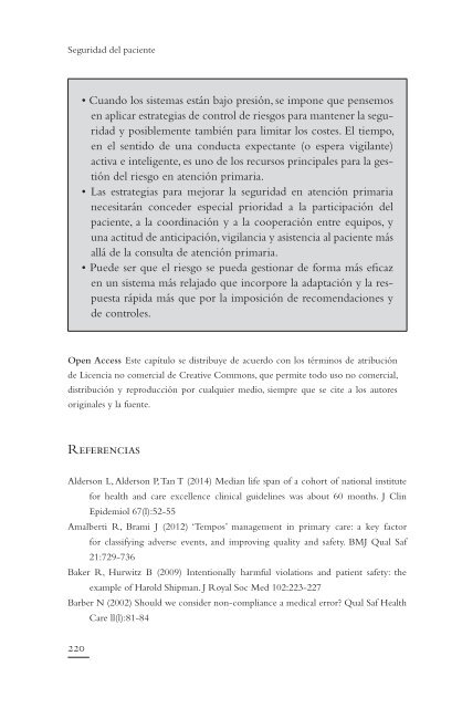 Seguridad del Paciente Charles Vincent y René Amalberti