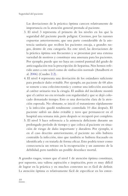 Seguridad del Paciente Charles Vincent y René Amalberti