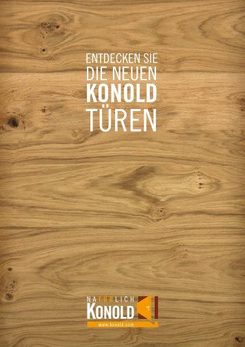 Konold furnierte Türen