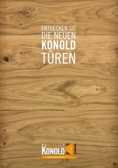 Konold furnierte Türen