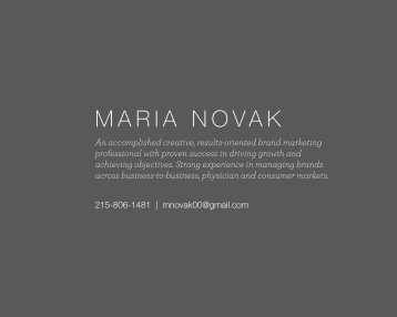 Maria Novak_Portfolio_120116