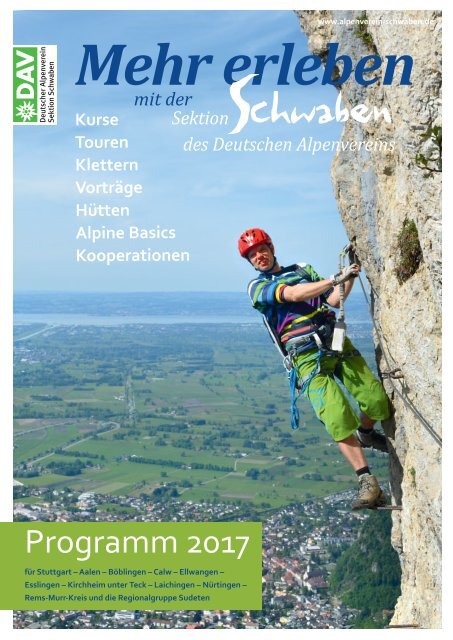 Mehr Erleben 17 Mit Der Sektion Schwaben
