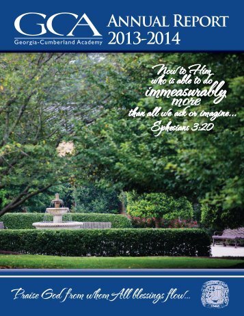 Cumberlite - 2014 Fall/Annual Report