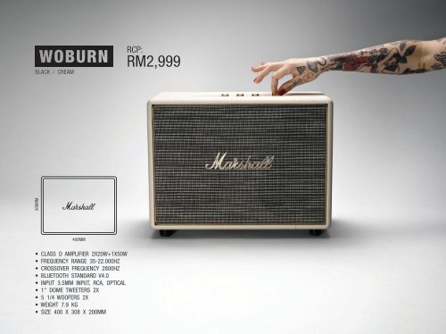 marshall booklet