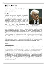 Jürgen Habermas - Michael Stueger