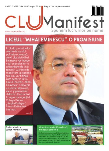 ClujManifest 2016 - Numarul 35