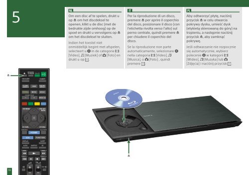 Sony BDV-NF7220 - BDV-NF7220 Guida di configurazione rapid