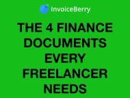 The 4 Finance Documents Every Freelancer Needs