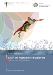 Kultur- und Kreativpiloten Deutschland - Initiative Kultur- und ...