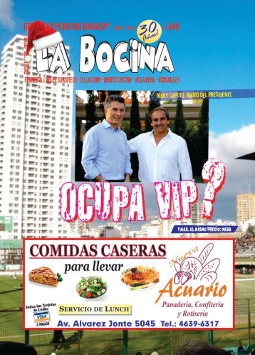 La Bocina Nº 340 - Diciembre 2016