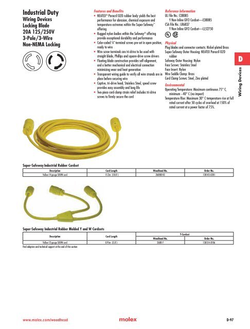 Katalog Woodhead