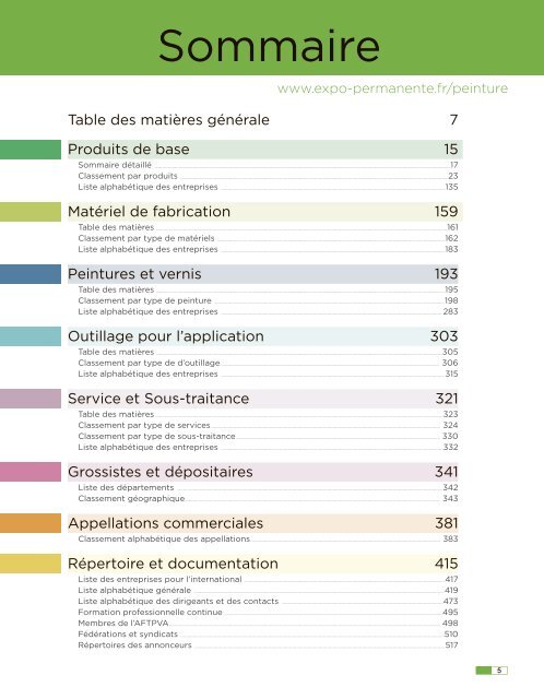 Guide France Peinture 2017