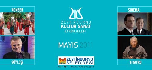 Mayıs 2011 Broşürü - Zeytinburnu Kültür ve Sanat Merkezi