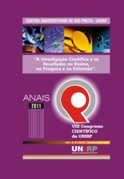 Anais de Congresso Cientifico 2011 - Unirp