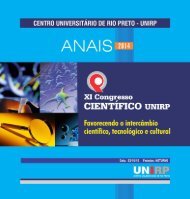 Anais de Congresso Cientifico 2014 - Unirp