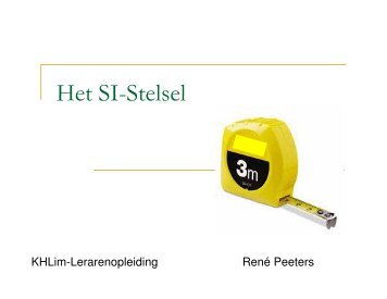 SI-stelsel